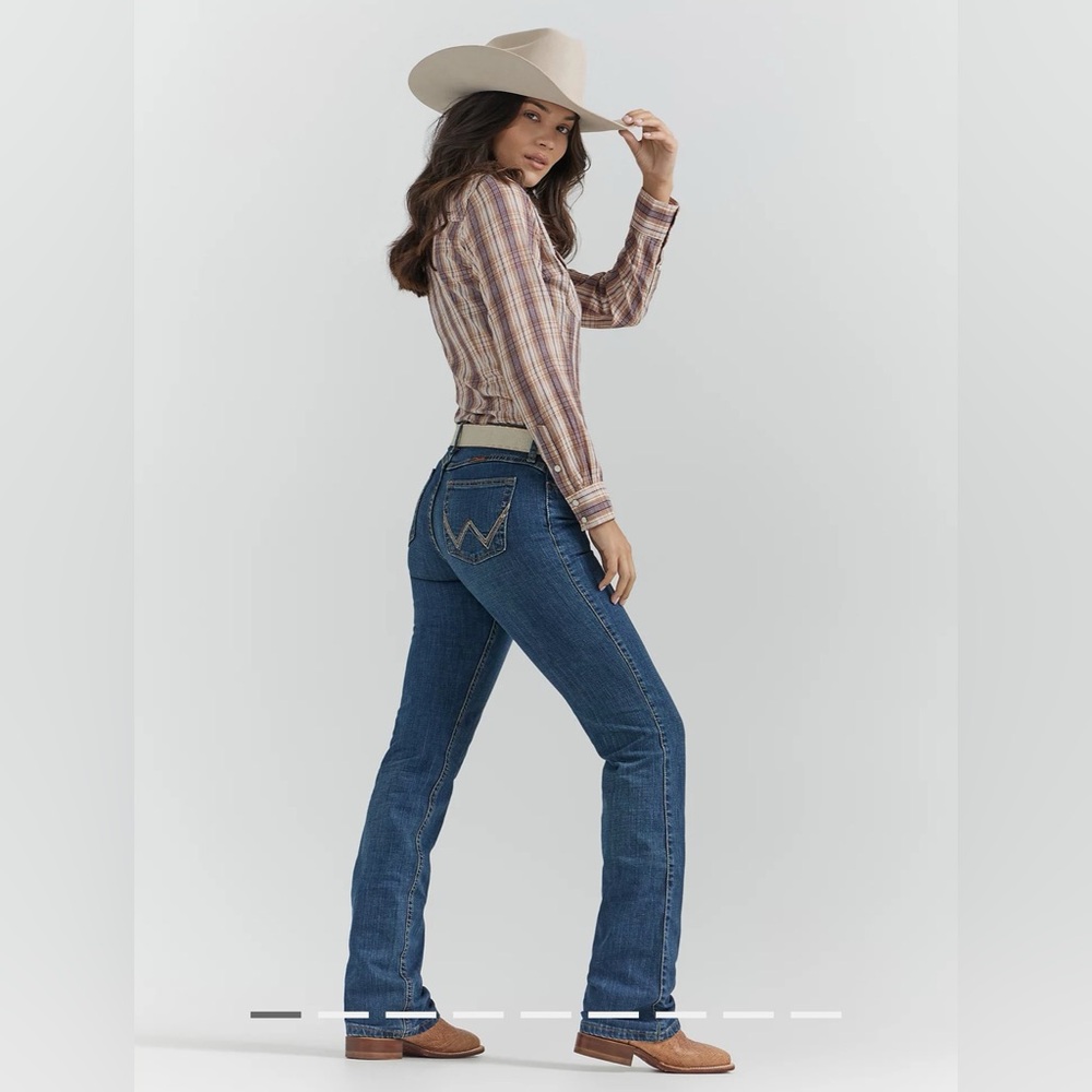 Wrangler Ultimate Riding Jean Q-Baby Color Tuff Buck WRQ20TB 5/6 36 Long
